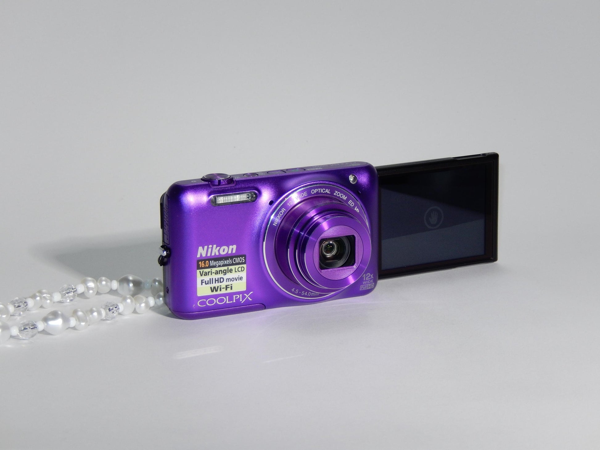 Purple Nikon Coolpix S6600 RARE / Digital Camera