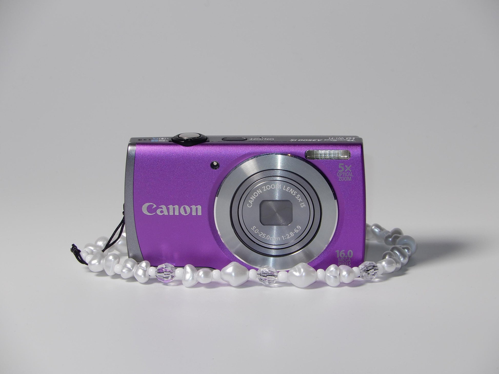 Purple Canon PowerShot A3500IS / Digital Camera